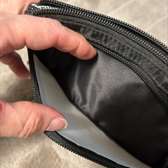 Lug Black Quilted Wristlet Clutch - Picture 6 of 6